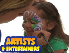 Facepainters and Entertainers