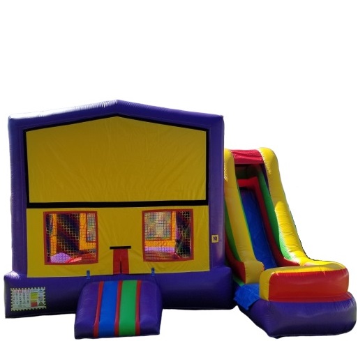 Purple Slide Bouncer Rentals