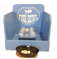 Fish Bowl Toss Game Rentals