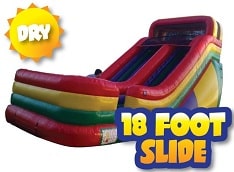 18ft Multi-color Slide Rentals