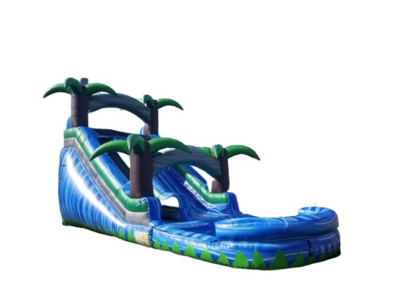 14ft Mini Tropical Waterslide Rentals