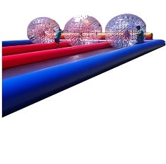 Human Hamster Ball Race Track Rentals